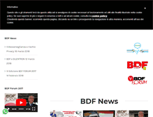 Tablet Screenshot of bdfweb.it